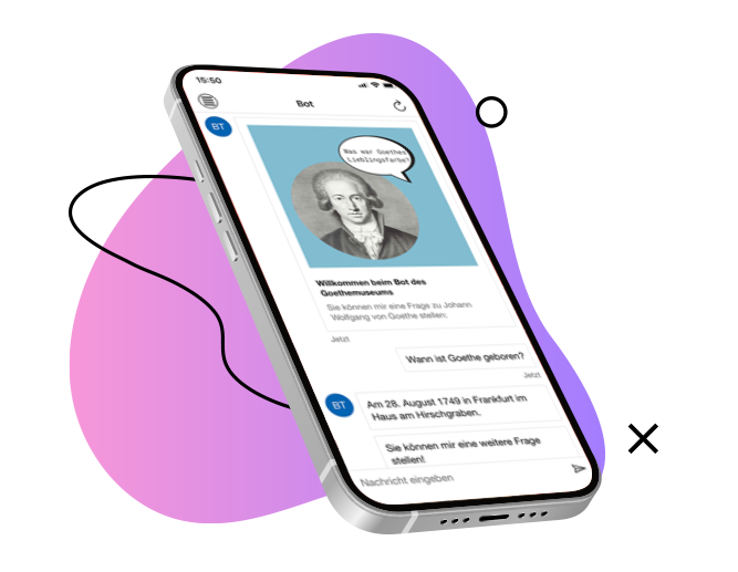 Chatbot Modul von FAROart | Digitaler Besucherdialog